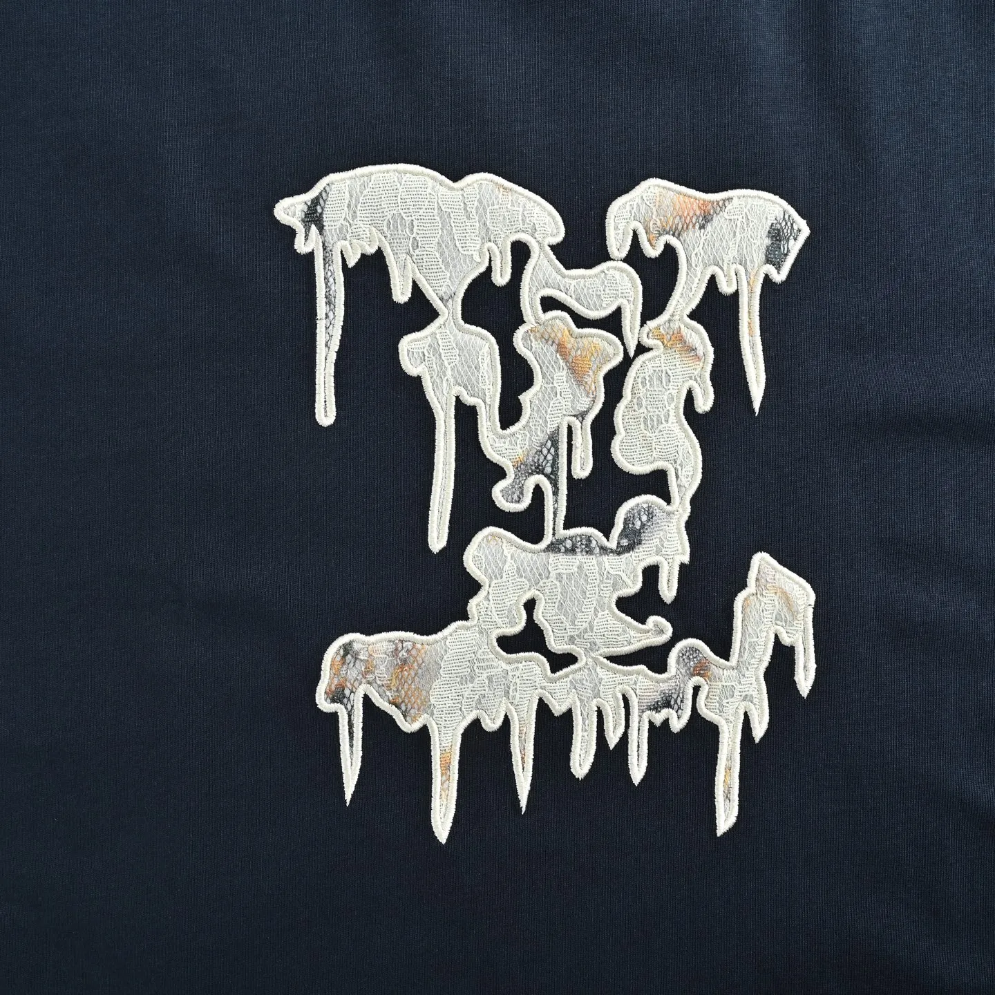 Louis Vuitton/Louis Vuitton melted Monogram embroidered short sleeves